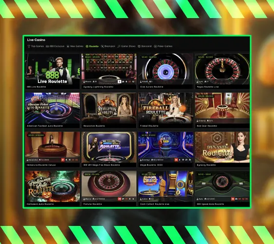Selección de la ruleta