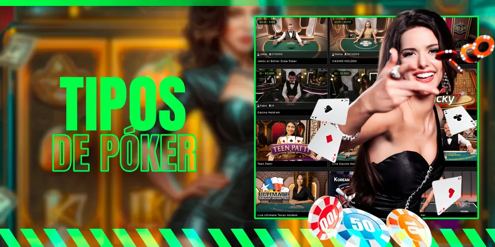 Tipos de juegos de póquer